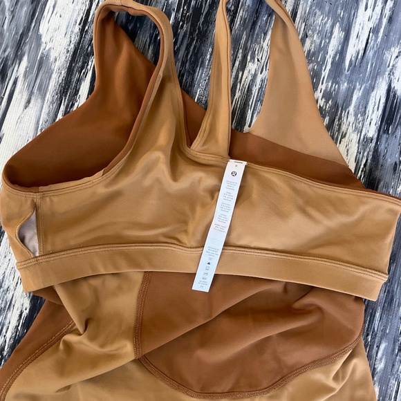 Lululemon Nulu Asymetrical Bodysuit Sz 8 - Picture 9 of 13